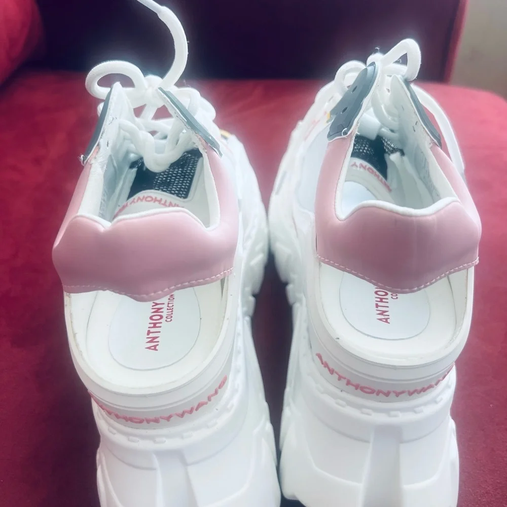 Anthony Wang Gooseberry-01 Punk Rave Open Toe Platform Sz 7.5 - Picture 4 of 6